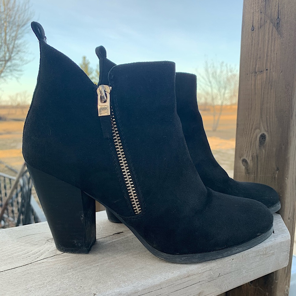 Black booties